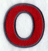 Collegiate Letter Omicron (5 Inch)