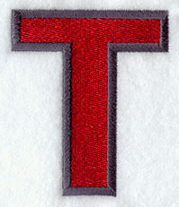 Collegiate Letter Tau (5 Inch)
