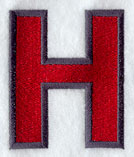 Collegiate Letter Eta (5 Inch)