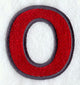 Collegiate Letter Omicron (5 Inch)