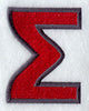 Collegiate Letter Sigma (5 Inch)