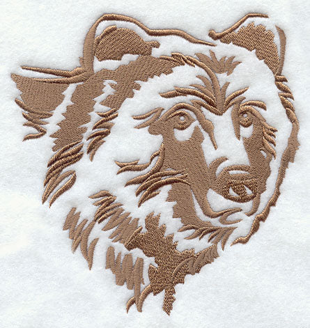 Northwoods Silhouette Grizzly Bear