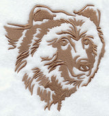 Northwoods Silhouette Grizzly Bear