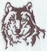 Northwoods Silhouette Wolf