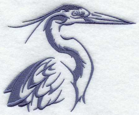 Northwoods Silhouette Heron