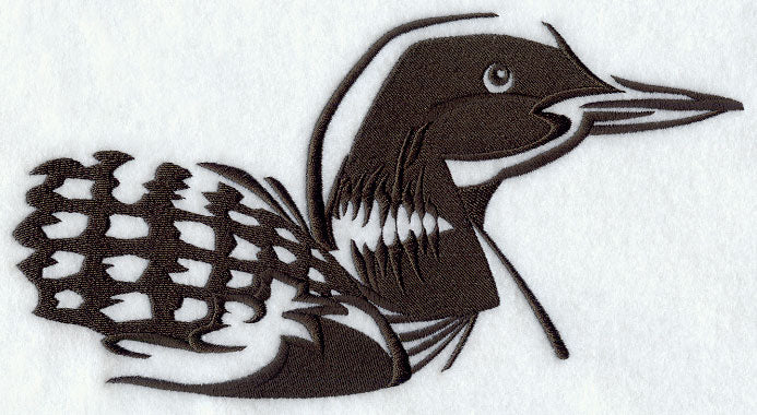 Northwoods Silhouette Loon