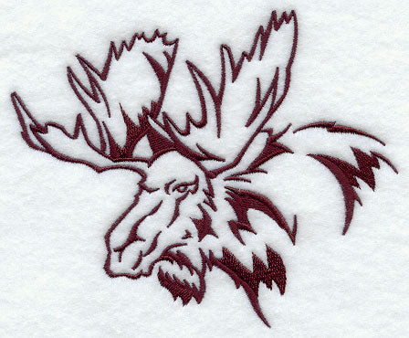 Northwoods Silhouette Moose