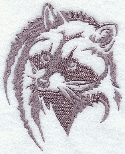 Northwoods Silhouette Raccoon