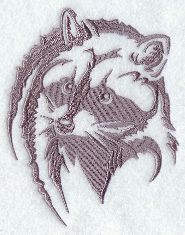 Northwoods Silhouette Raccoon