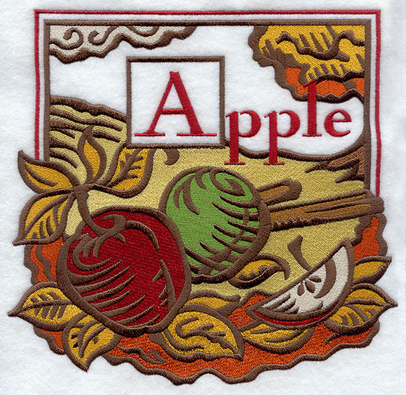 Apple Woodcut