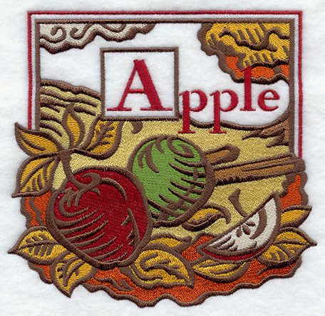 Apple Woodcut