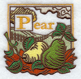 Pear Woodcut