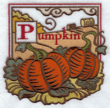 Pumpkin Woodcut