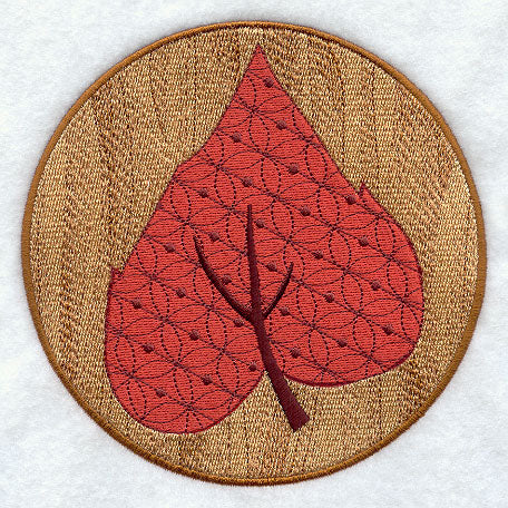 Kaleidoscope Cottonwood Leaf Medallion