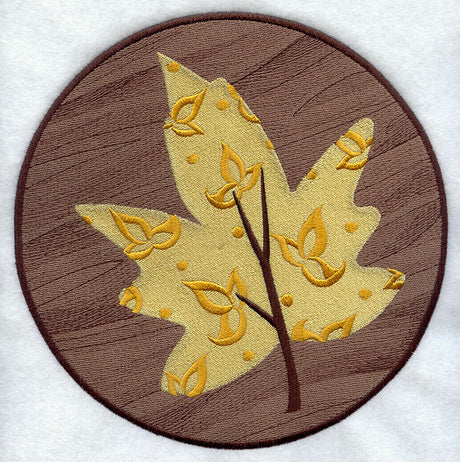 Kaleidoscope Maple Leaf Medallion