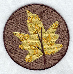 Kaleidoscope Maple Leaf Medallion