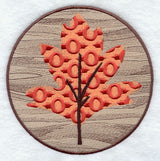 Kaleidoscope Autumn Abundance Leaf Medallion