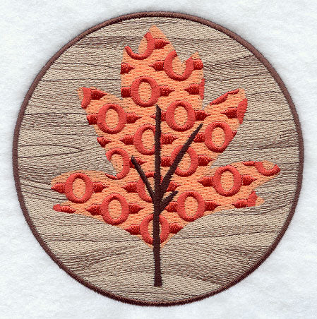 Kaleidoscope Autumn Abundance Leaf Medallion