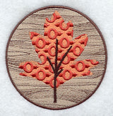 Kaleidoscope Autumn Abundance Leaf Medallion
