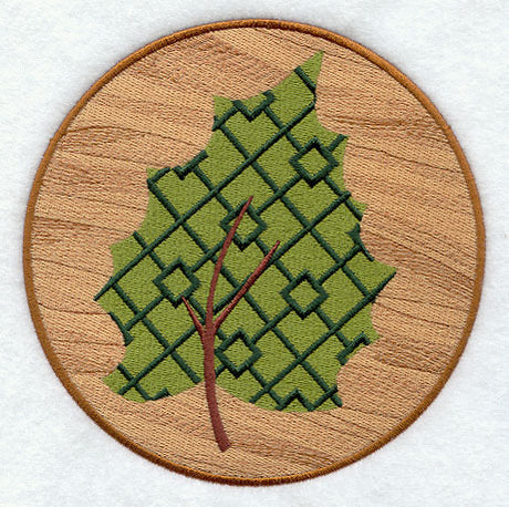 Kaleidoscope Autumn Splendor Leaf Medallion