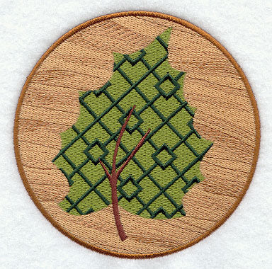 Kaleidoscope Autumn Splendor Leaf Medallion