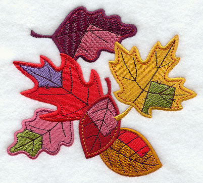 Patchwork Autumn Leaves