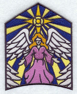 Stained Glass Nativity - Top Center