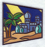 Stained Glass Nativity - Middle Right