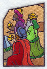 Stained Glass Nativity - Bottom Right