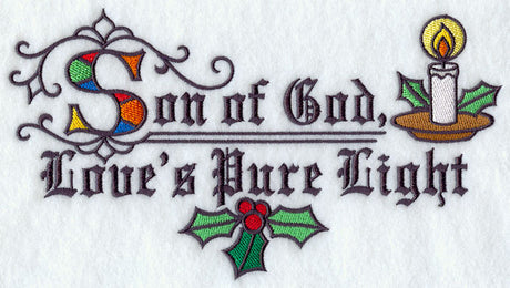 Stained Glass Love's Pure Light