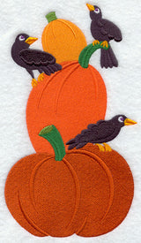 Creepy Crows and Pumpkins Stack