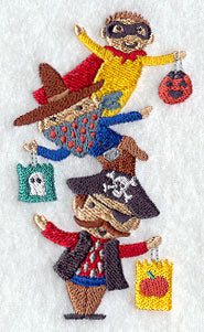 Trick-or-Treaters Stack (Boy)