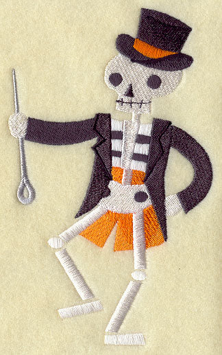 Stitchin' Skele in Top Hat