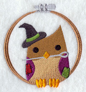 Crafty Owl in Hoop