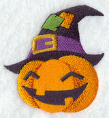 Jolly Pumpkin in Witch Hat