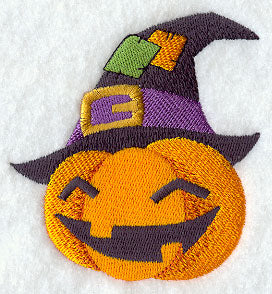 Jolly Pumpkin in Witch Hat