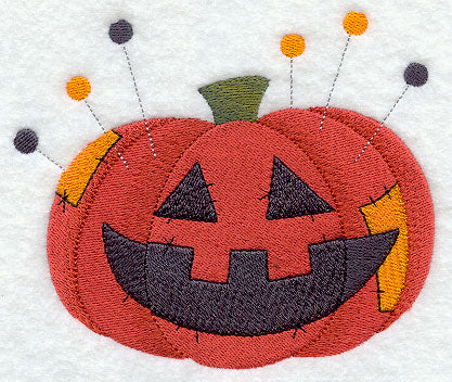 Pumpkin Pincushion