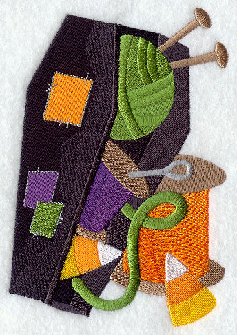 Coffin Full o' Stitching