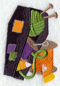 Coffin Full o' Stitching