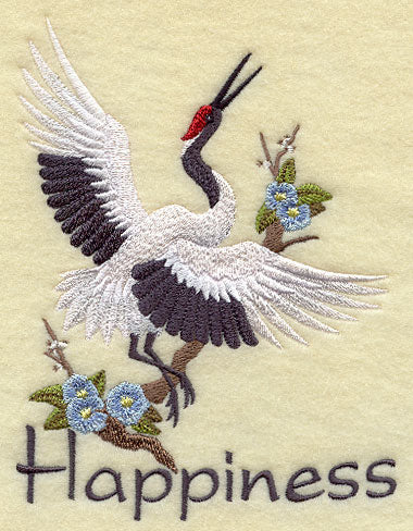 Asian Crane of Happiness