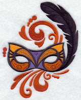 Ibis Mask with Feather