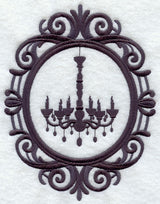 Creepy Cameo Chandelier