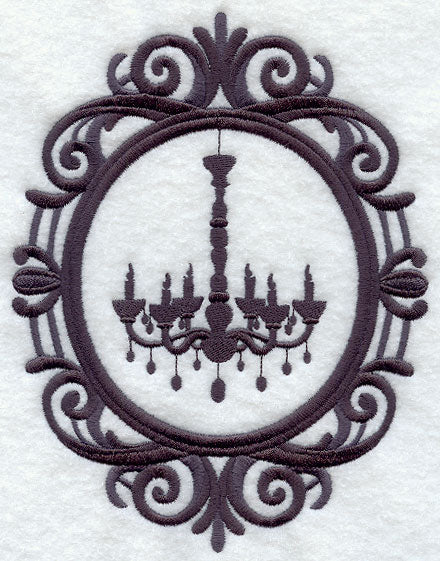 Creepy Cameo Chandelier