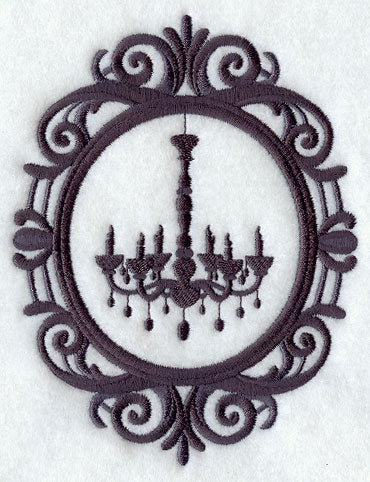 Creepy Cameo Chandelier