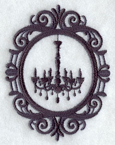 Creepy Cameo Chandelier