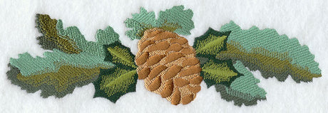 Pretty Pine Cone Border