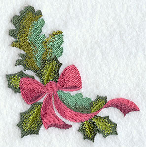 Holly and Ribbons Corner