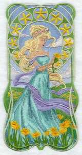 Art Nouveau Spirits of the Season - Spring