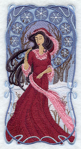 Art Nouveau Spirits of the Season - Winter