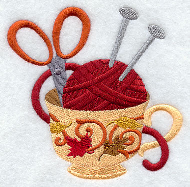 Cup o' Crafty Teacup - Autumn